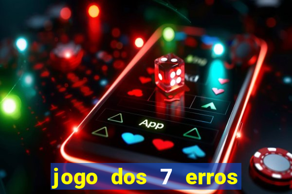 jogo dos 7 erros para manipuladores de alimentos